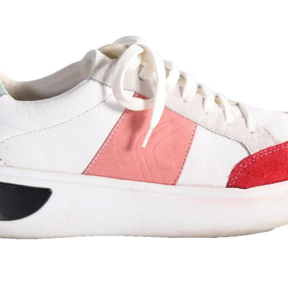 Geox Womens 9 Multicolor Casual Ottaya Sneaker Low Top Round Toe